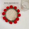 🔥LAST DAY 50% OFF💥Rose Bouquet Coaster