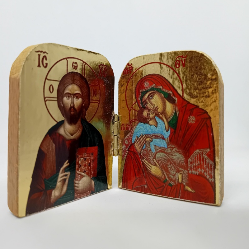 🔥Last Day 49% OFF🎁Mini Diptych Orthodox Icon