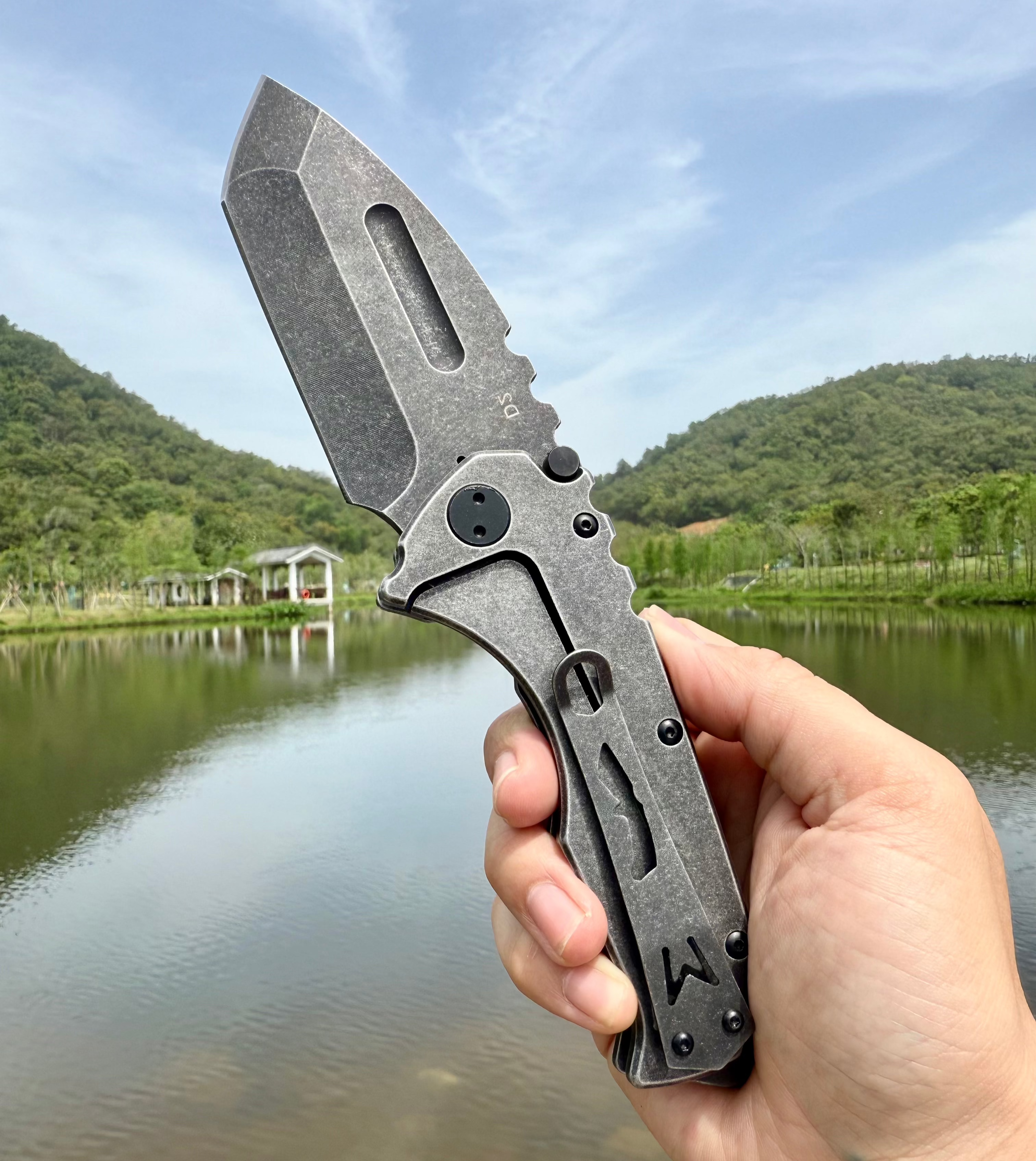 ML D2 Steel Outdoor Folding Knife