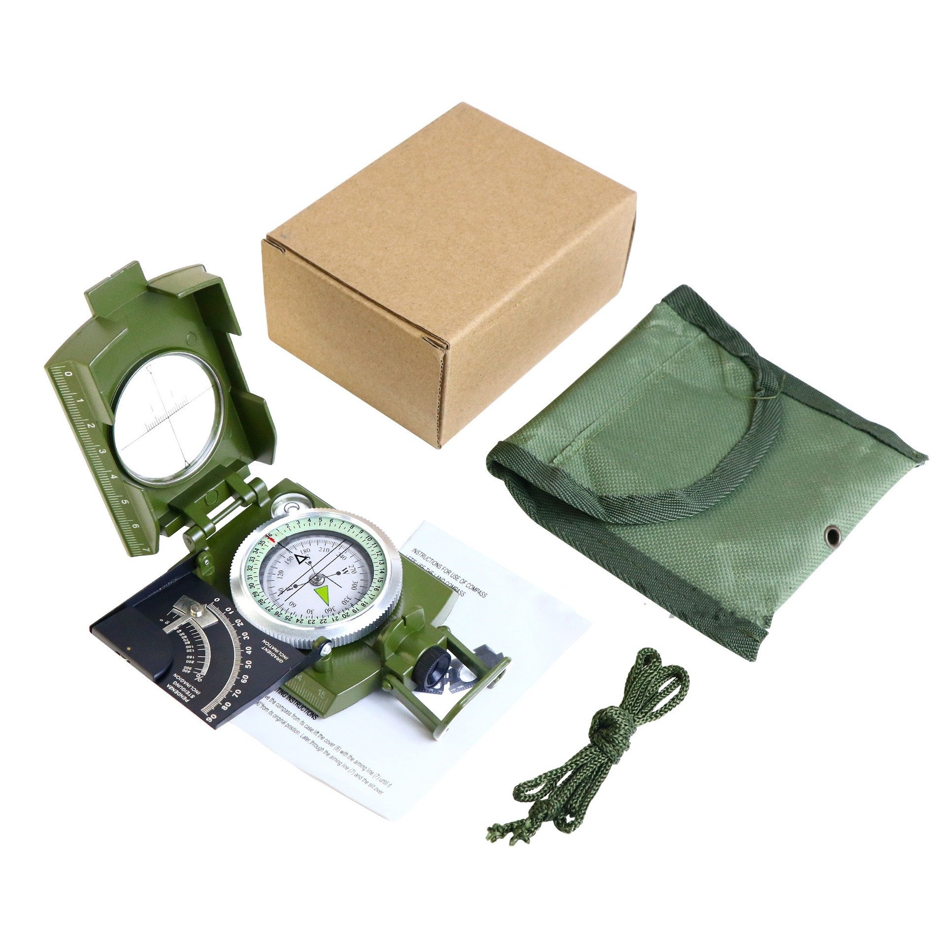 (🔥LAST DAY PROMOTION - 50% OFF) Military Aiming Navigation Compass  with Inclinometer