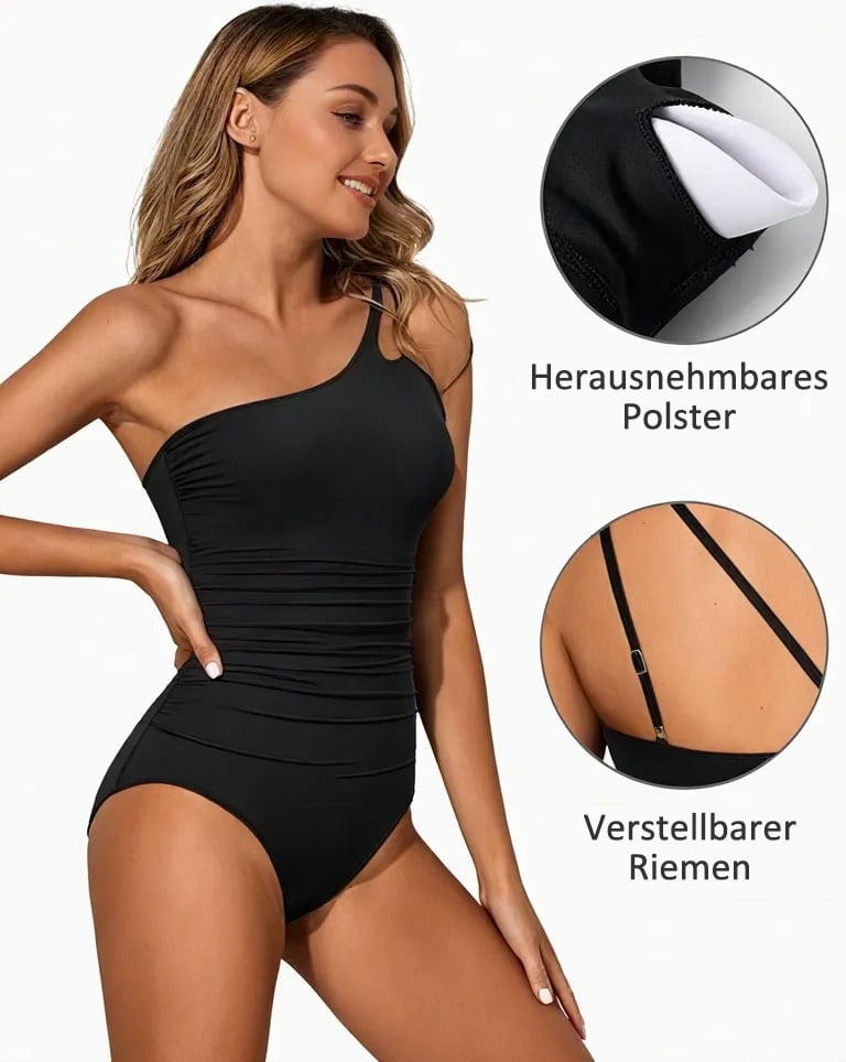 🔥⛱️ One-Shoulder-Badeanzug für Damen