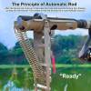 🔥High Sensitivity Dual Spring Activation Fishing Rod Holder🐟