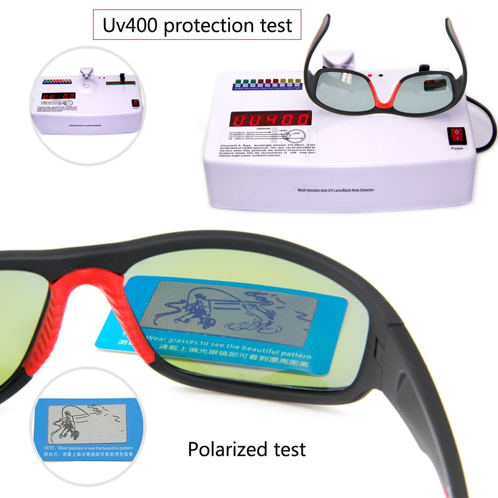 QUESHARK Polarized Fishing Sunglasses UV400