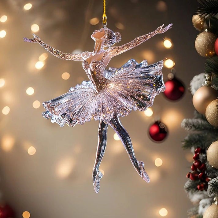 💃Sparkling Ballerina Christmas Ornament