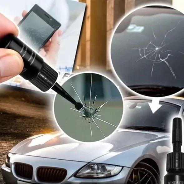(🔥Early Mother's Day Sale - 50% OFF) Glass Crack Repair Kit - Buy 2 Get 1 Free