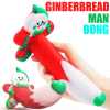 AIMITEX Gingerbread Man Dildo Suction Cup Manual Masturbator