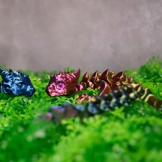 3D Printed Tiny Cute Dragon