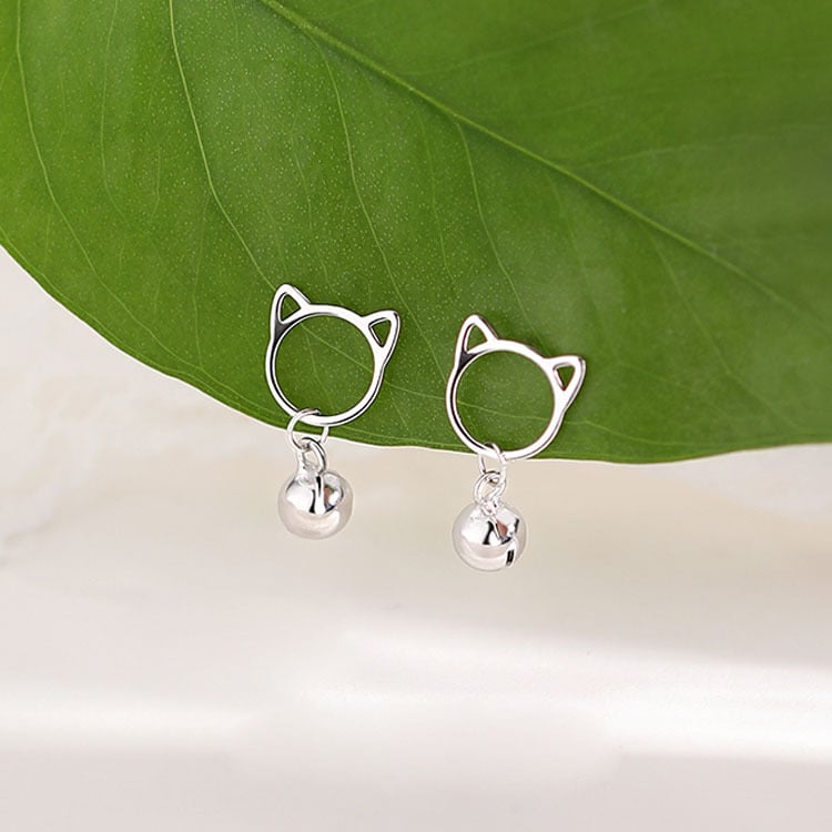 🐱💖Hollow Cat Earrings - Elegant & Whimsical