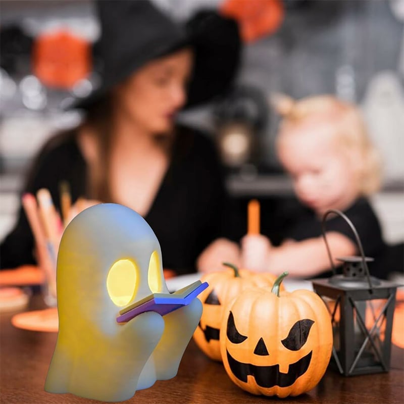 🔥Last Day Promotion 70% OFF🔥Reading Ghost Halloween Decoration⚡BUY 3 GET 3 FREE