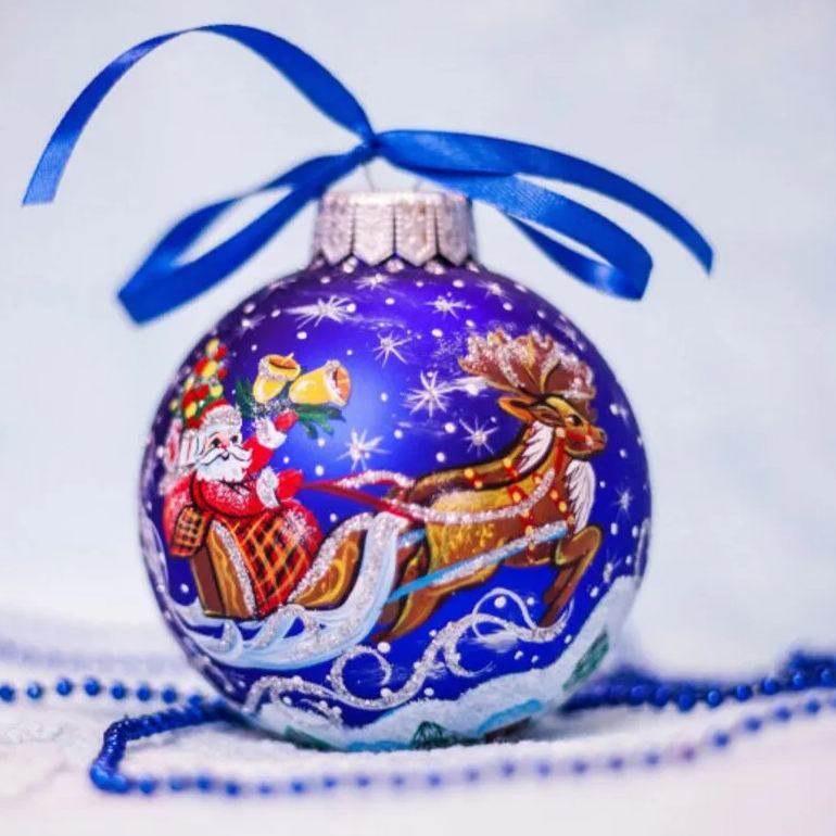 🎅2024 Christmas Gift--Hand Painted Christmas Ornament