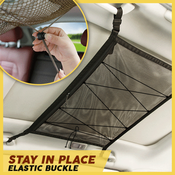 (Summer Flash Sale- 50% OFF) Car Ceiling Storage Net-General Models