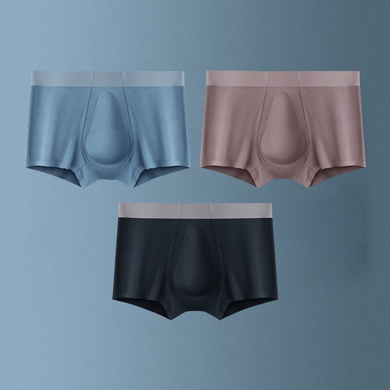 Letzter Tag 50% RABATT-Herren-Unterhosen aus Bio-Latex mit Stützbeutel