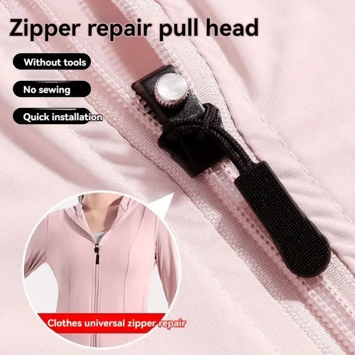 🔥Last Day Promotion 49% OFF🎁Removable Universal Zipper Repairer(BUY 2 GET 8 FREE & EACH ONLY $1.19)