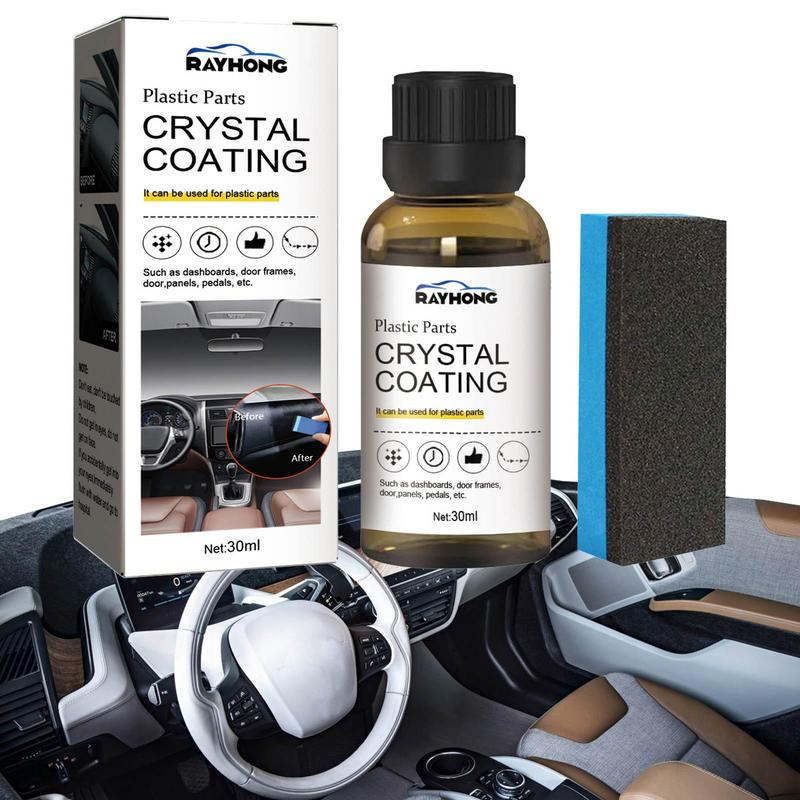 (🔥Last Day Promotion- SAVE 48% OFF)Plastics Parts Crystal Coating(Buy 2 get 1 free now)