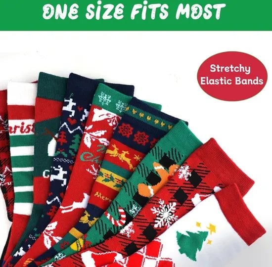 2024 Christmas Warm Socks Advent Calendar