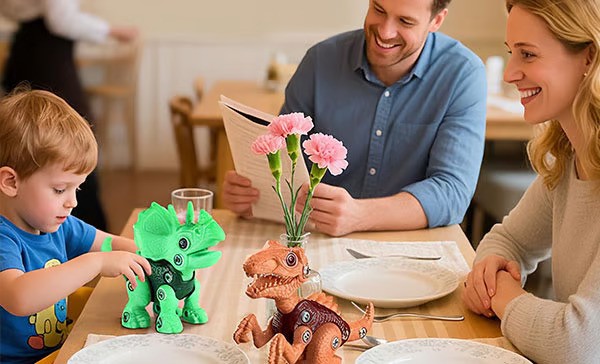 ⏰LAST DAY SALE 50% OFF💥Electric Screwdriver Dinosaur DIY Assembly Toy Kit