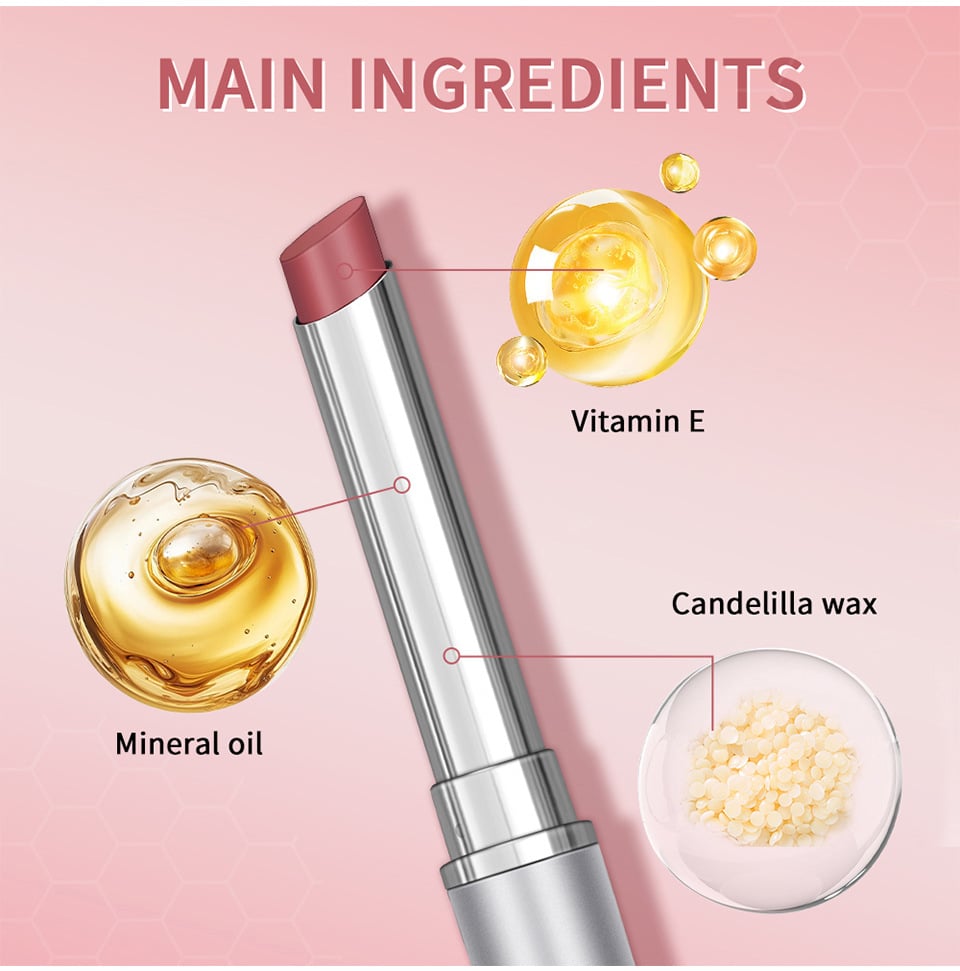 💥Flash Sale🔥Honey Tinted Lipstick – Hydrating Black & Pink Balm with Sheer Shine, Long-Wear Cherry Gloss