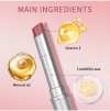 💥Flash Sale🔥Honey Tinted Lipstick – Hydrating Black & Pink Balm with Sheer Shine, Long-Wear Cherry Gloss
