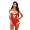 SHEMESIX Ms. Clause Holiday One Piece Sexy Teddy