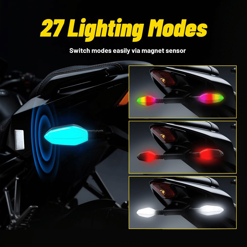 🔥Last Day Promotion 50% OFF🔥LED Turn Signal Lights Projector for Motorcycle