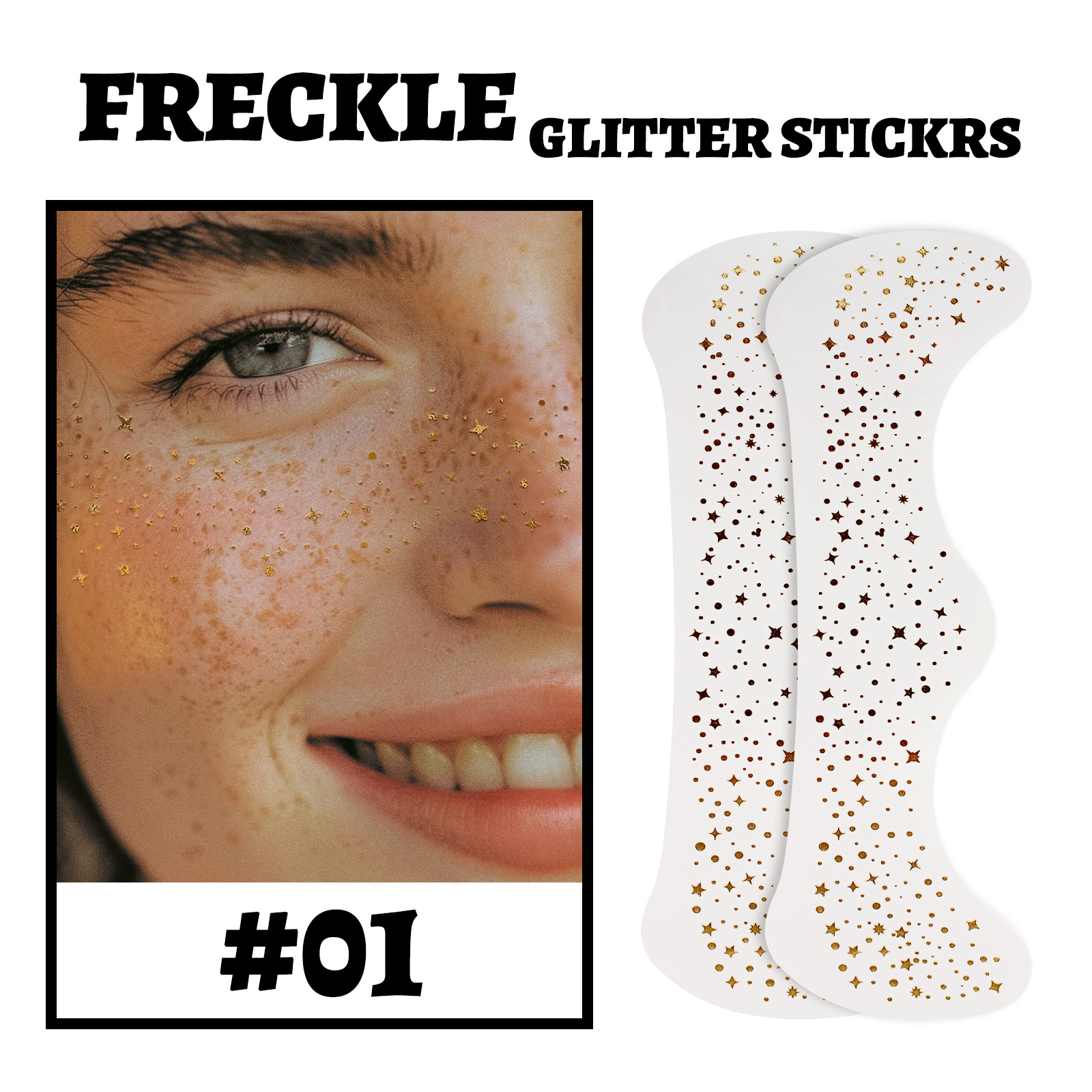 Makeup Patches - Face Glitter Makeup Speckles