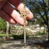 🎀Christmas Sale- Get 50% OFF🎁Snowflake Dragonfly Glittering Christmas Ornament