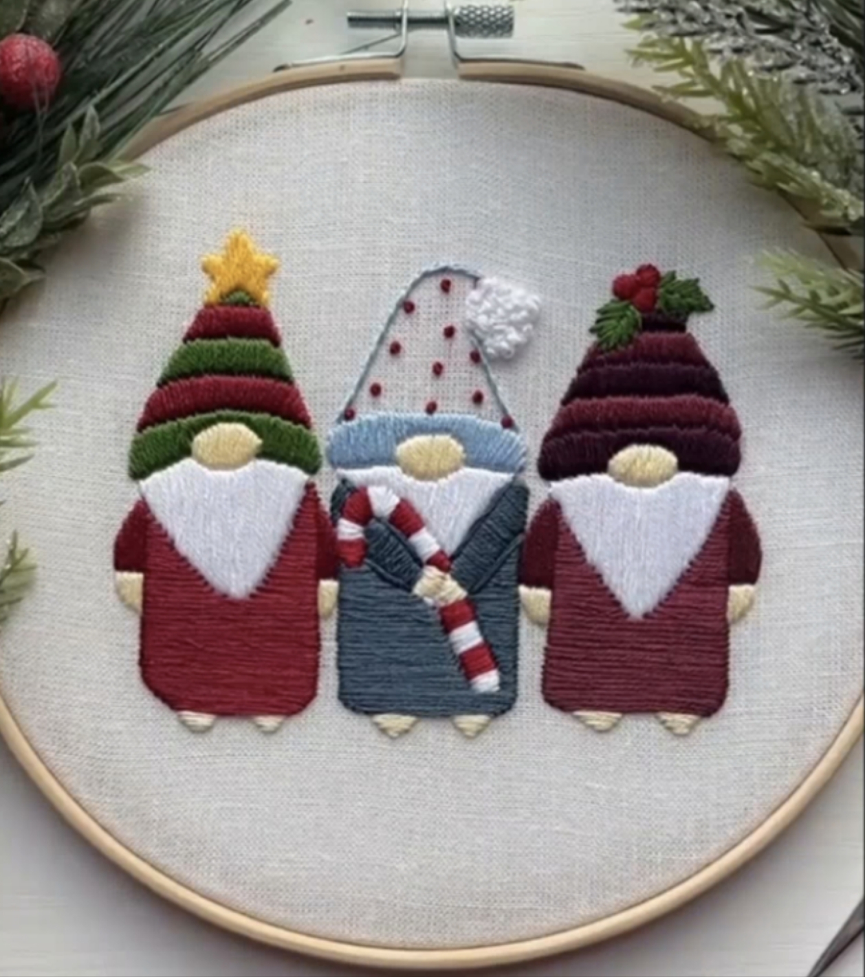 🔥Early Christmas Promotion !!! - Christmas Embroidery KIT [ Buy 2 GET 1 FREE ]