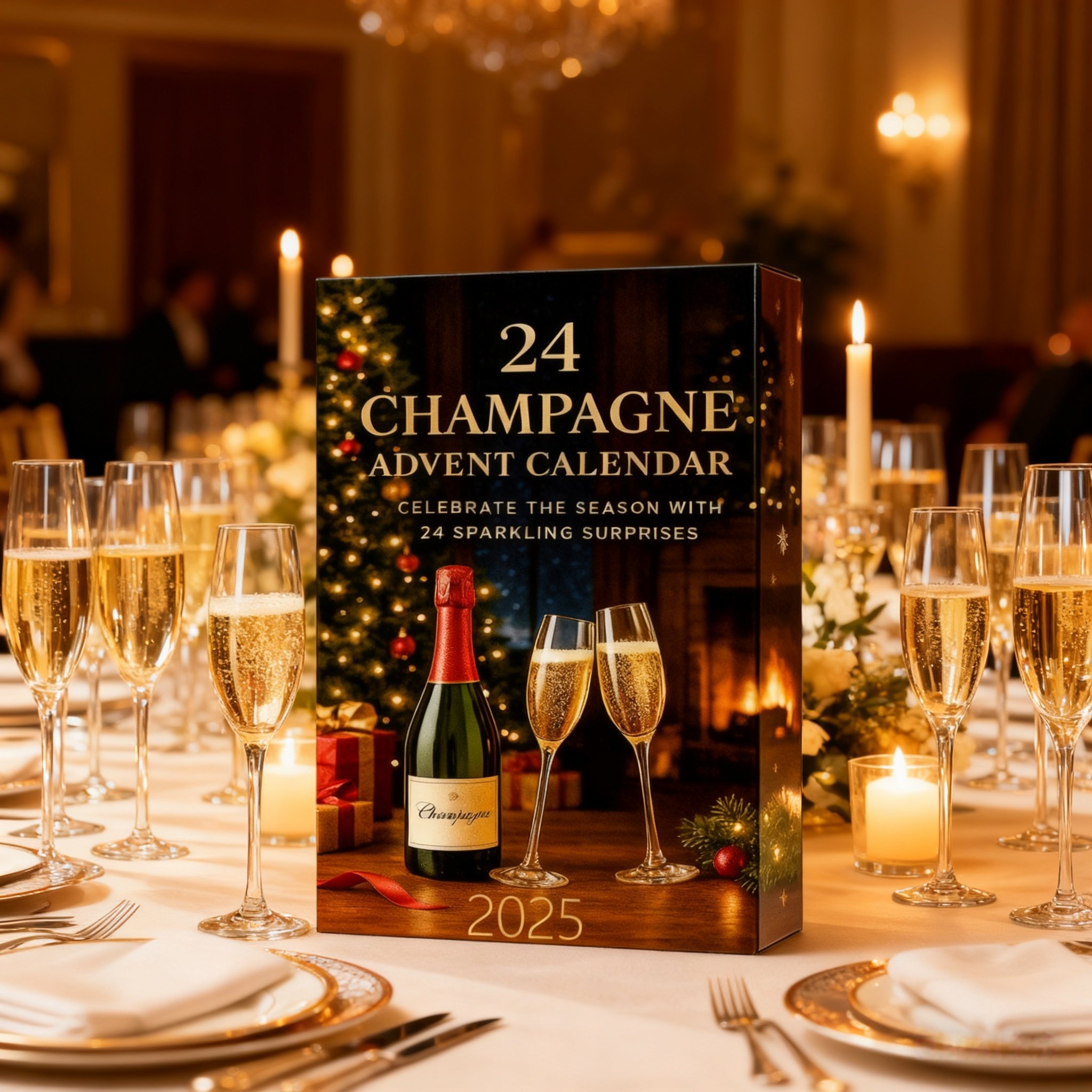 🔥Last Day 50% OFF -🥂2025  Champagne Advent Calendar🎄
