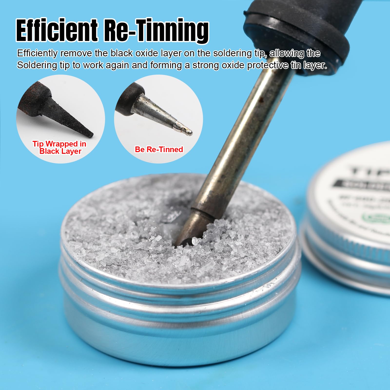 Refresher Tip Tinner Flux, Soldering Tip Cleaning, Buy 3 Get 1 Free