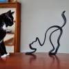 Cat Minimalistic Sculpture
