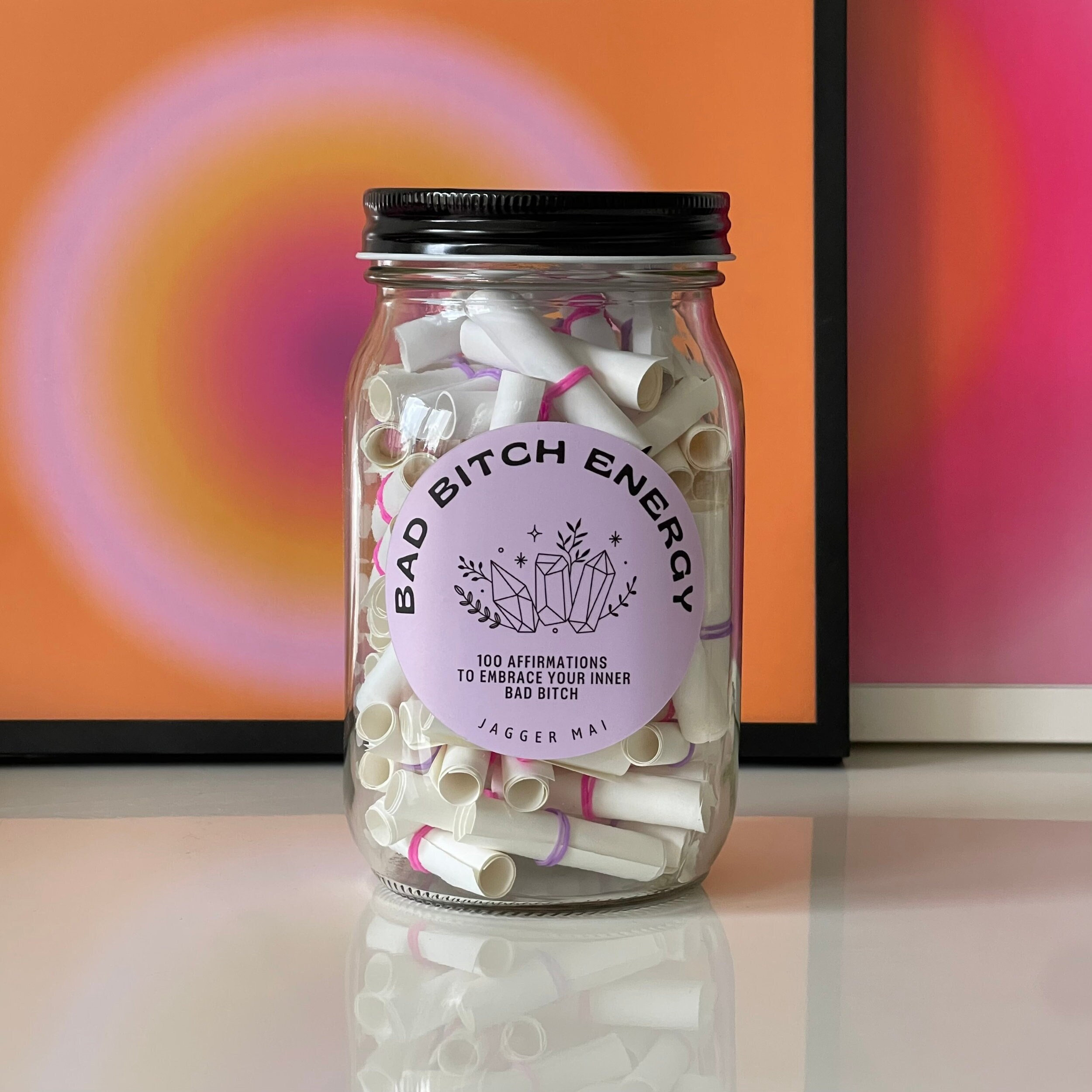 Bad Bitch Energy Affirmation Jar