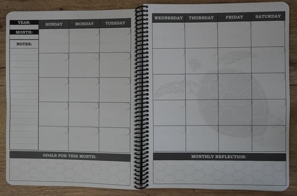 Indigenous-Themed Yearly Planner