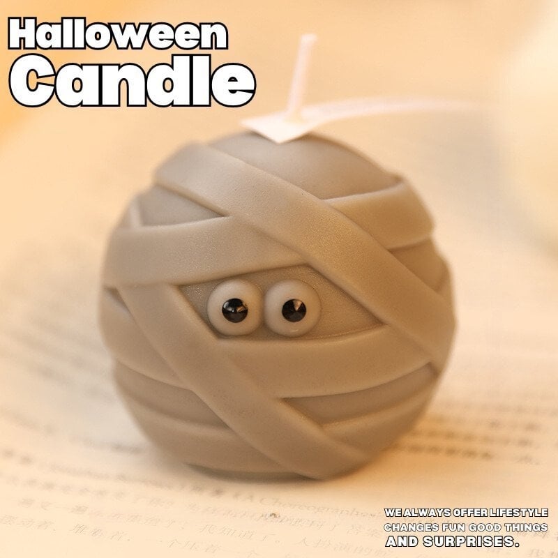 💥LAST DAY SALE 50% OFF💥Halloween Cute Mummy Candle