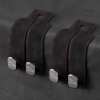 TwinHook Leather Car Headrest Hangers