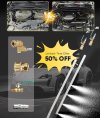 ⏰LAST DAY SALE 50% OFF💥24'' Portable Radiator Flush and Cleaner Tool