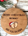 See You in 2024 Christmas Tree Ornament