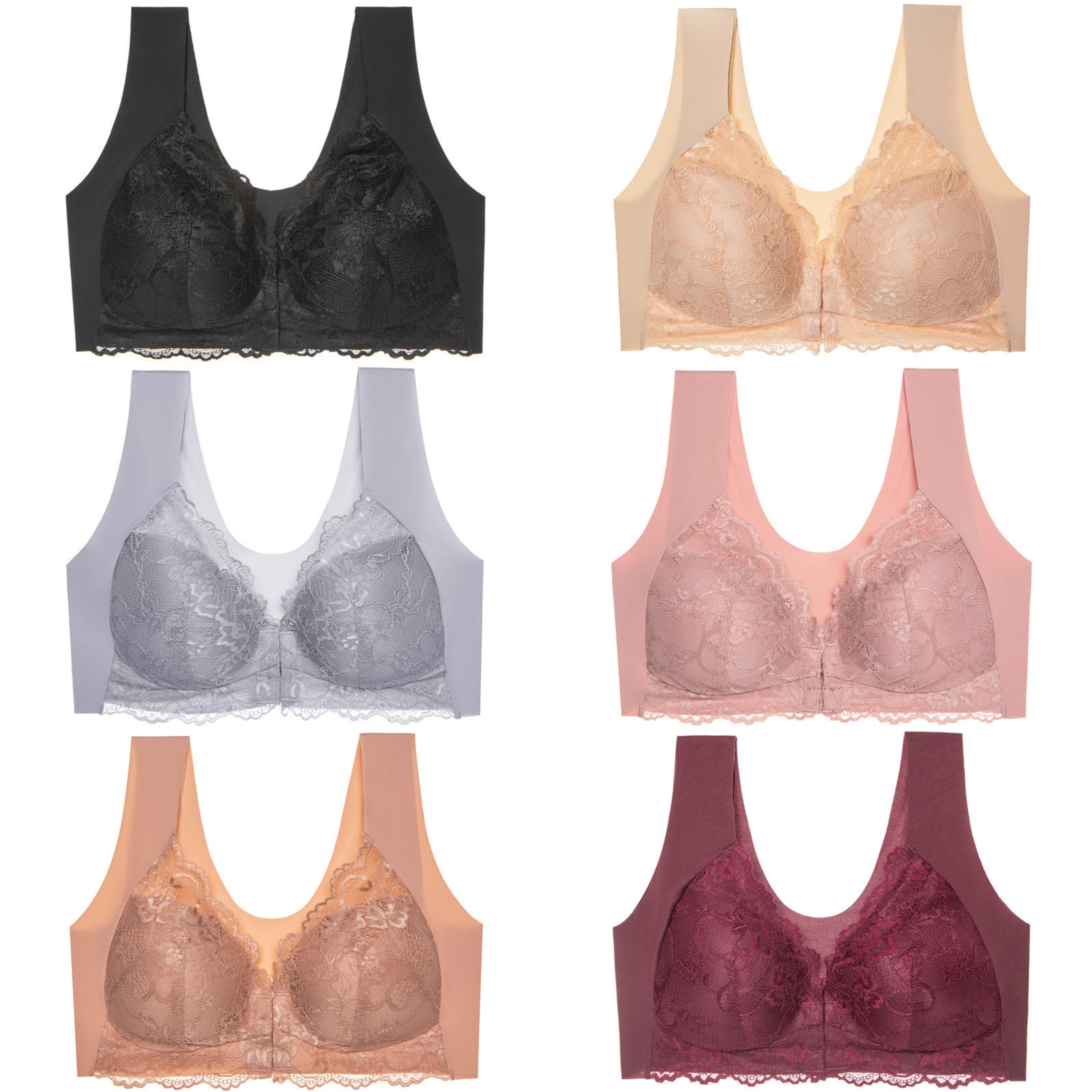 🔥2025 Full Coverage Front-Closure Support Bra Comfort & Sleep Bra