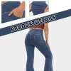 🔥Stretch-Jeans mit hoher Taille und Crossover