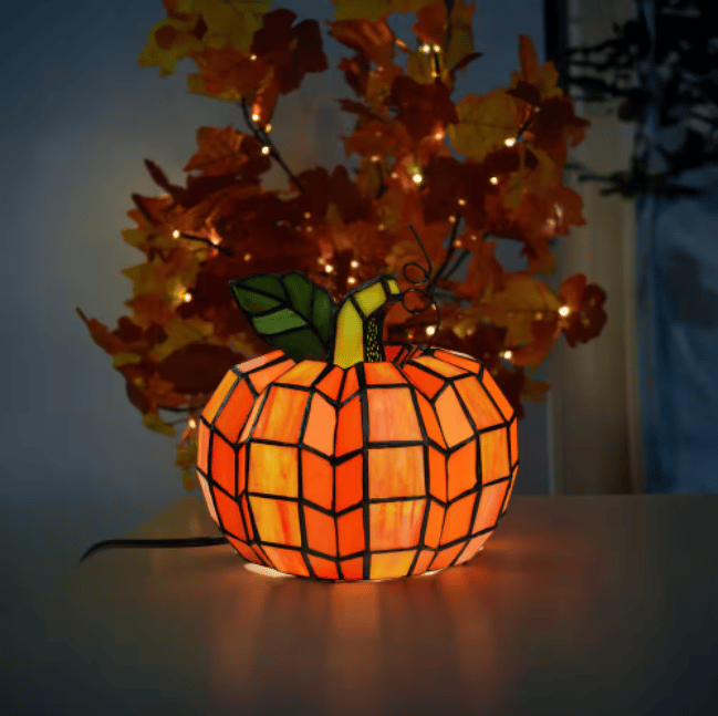 🎃Orange Indoor Patch the Pumpkin Accent Lamp