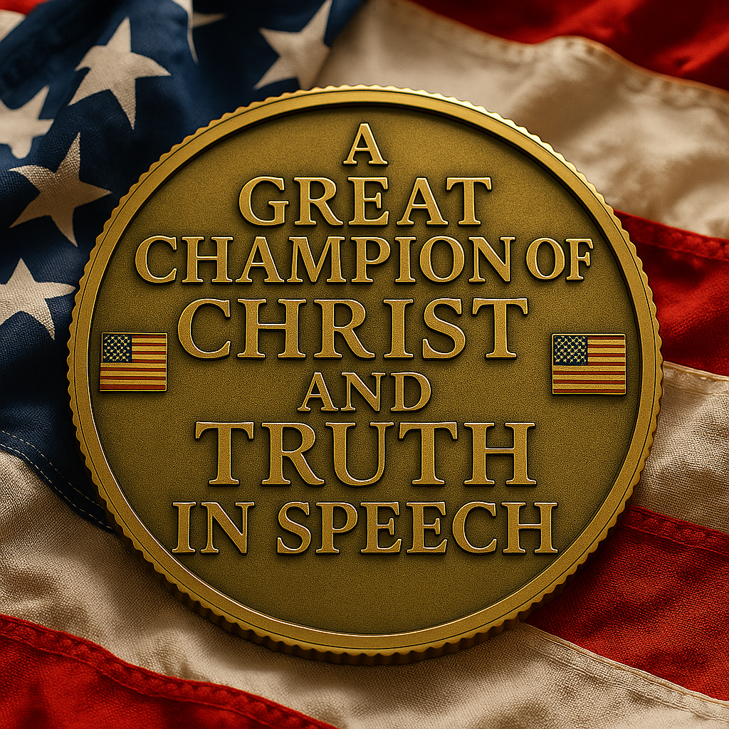 🙏🕊️ Charlie Kirk Commemorative Coin - Dedicated to the True Patriot