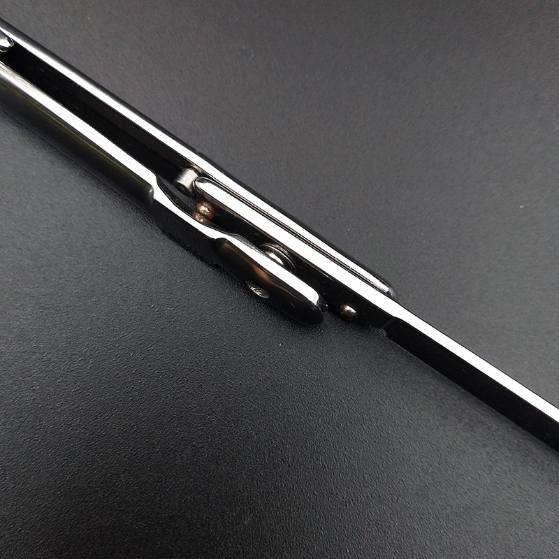 Portable stainless steel folding pen knife