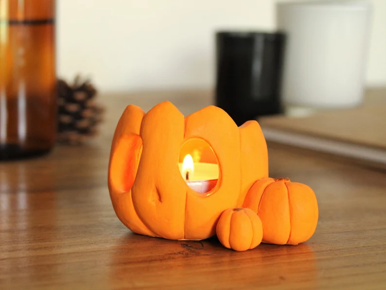 <strong>🎃Early Halloween Sale - 50% OFF</strong> 👻Adorable Haunt Tealight Holders Collection