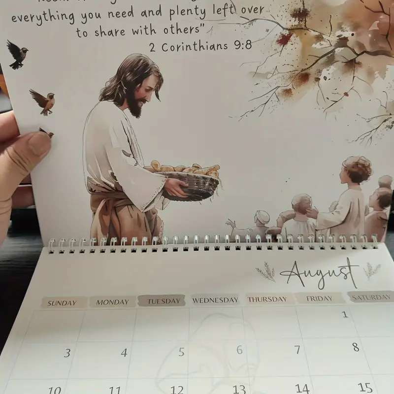 2025 Jesus Bible Calendar