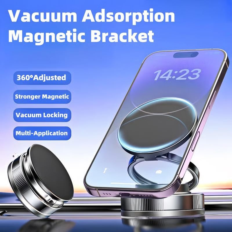 🍂TikTok Fall Sale — Last Day 70% OFF🔄360° Adjustable Vacuum Magnetic Phone Holder📱🚗