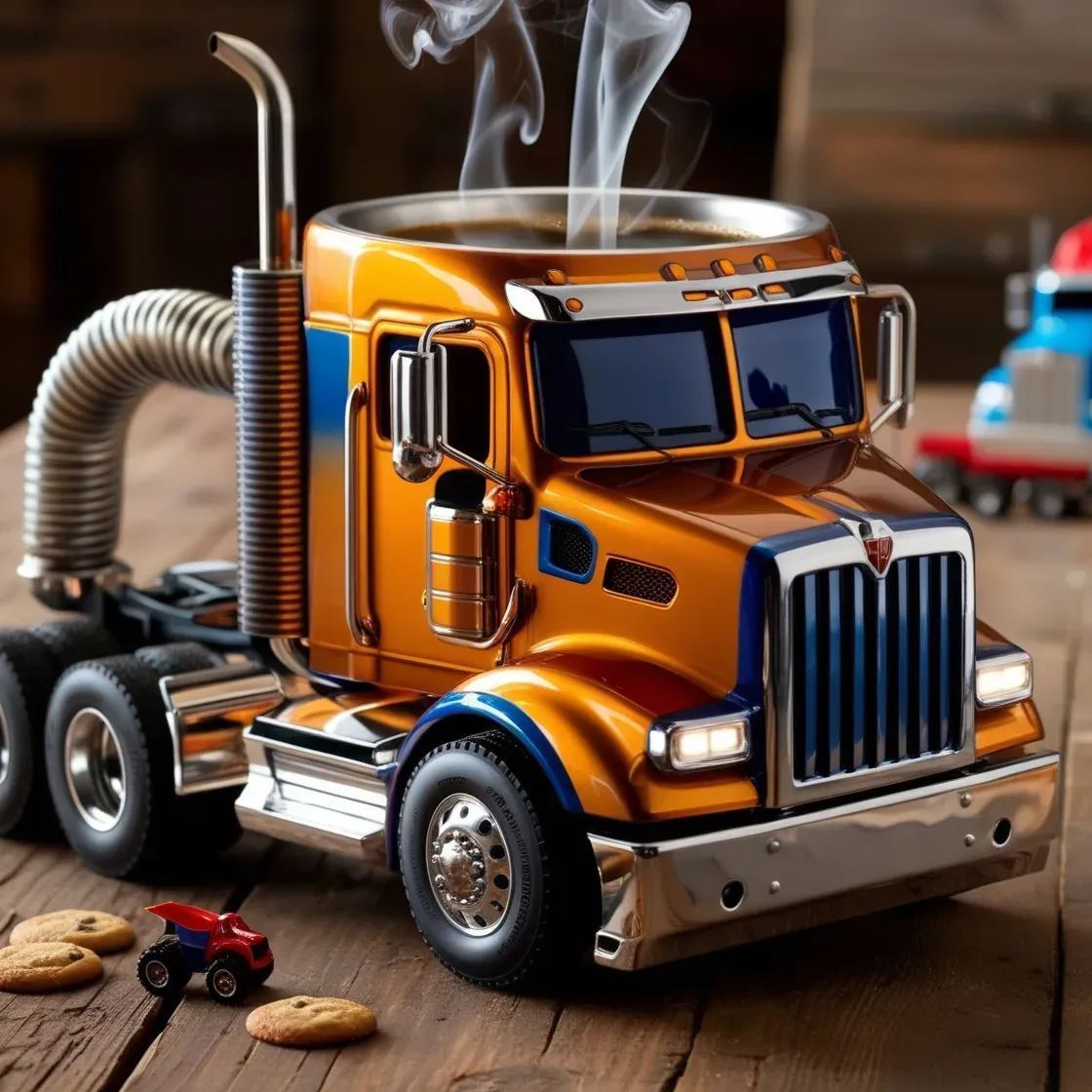 🔥Last 4 hours Sale -🥃Handcrafted Truck Coffee mug