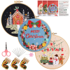 🔥Early Christmas Promotion !!! - Christmas Embroidery KIT