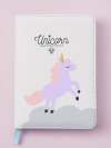 Random Unicorn Print Notebook 1pack