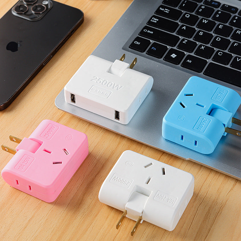 (🔥LAST DAY PROMOTION - SAVE 49% OFF) Rotatable Socket Converter-BUY 5 GET 3 FREE