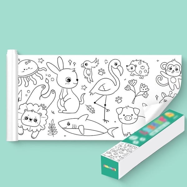 (🌲EARLY CHRISTMAS SALE - 50% OFF) Children's Drawing Roll - BUY 3 GET 15%OFF & FREE SHIPPING NOW!