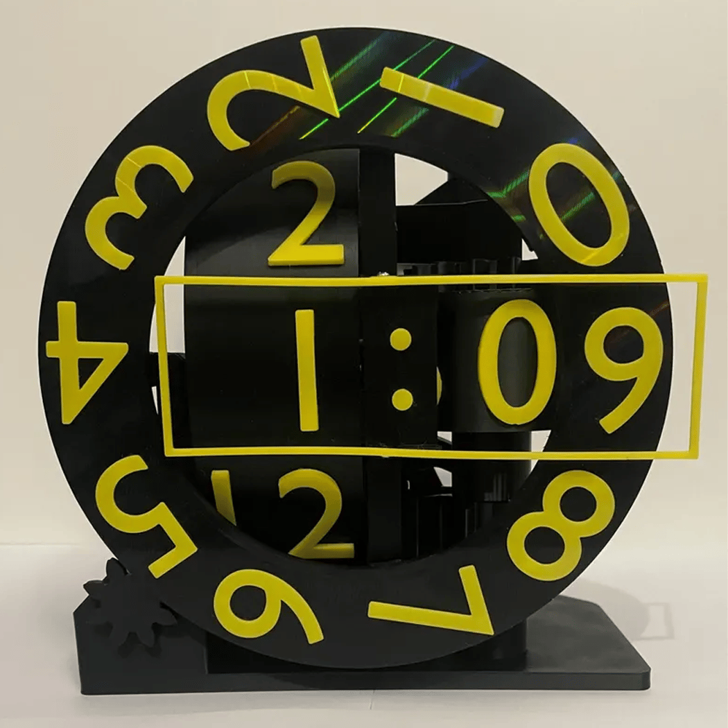 Triaxial Clock-Buy 2 Free Shipping